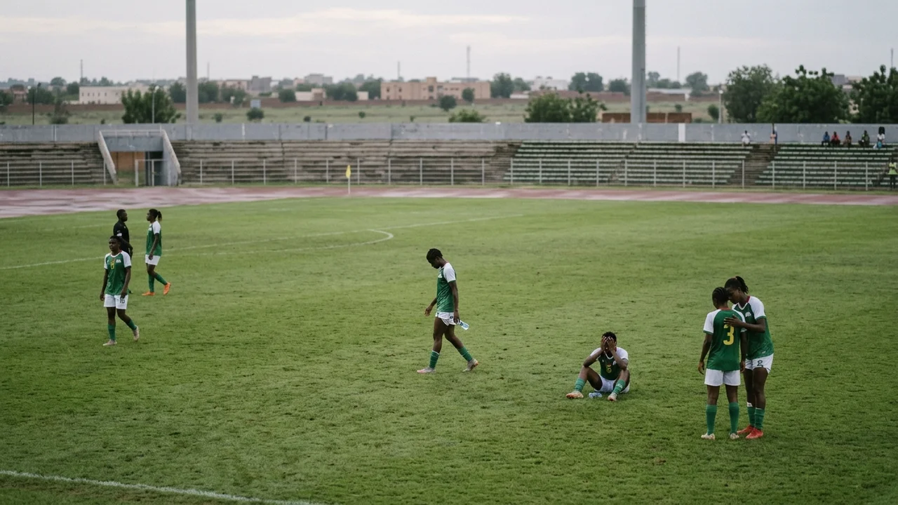 Burkina Faso women’s team and Balkissa Sawadogo and Mouniratou Compaoré
